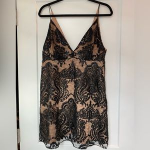 Free People Night Shimmer Dress